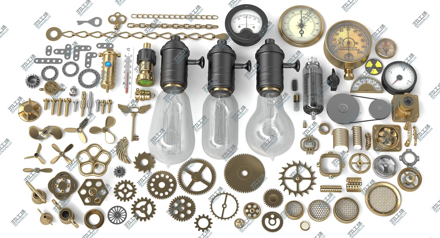 images/goods_img/20210319/100 Steampunk Parts/2.jpg